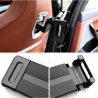 support tablette telephone voiture fixation appui tete reglable