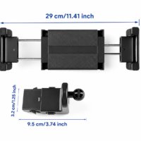 support tablette voiture dimensions fixation appui tete