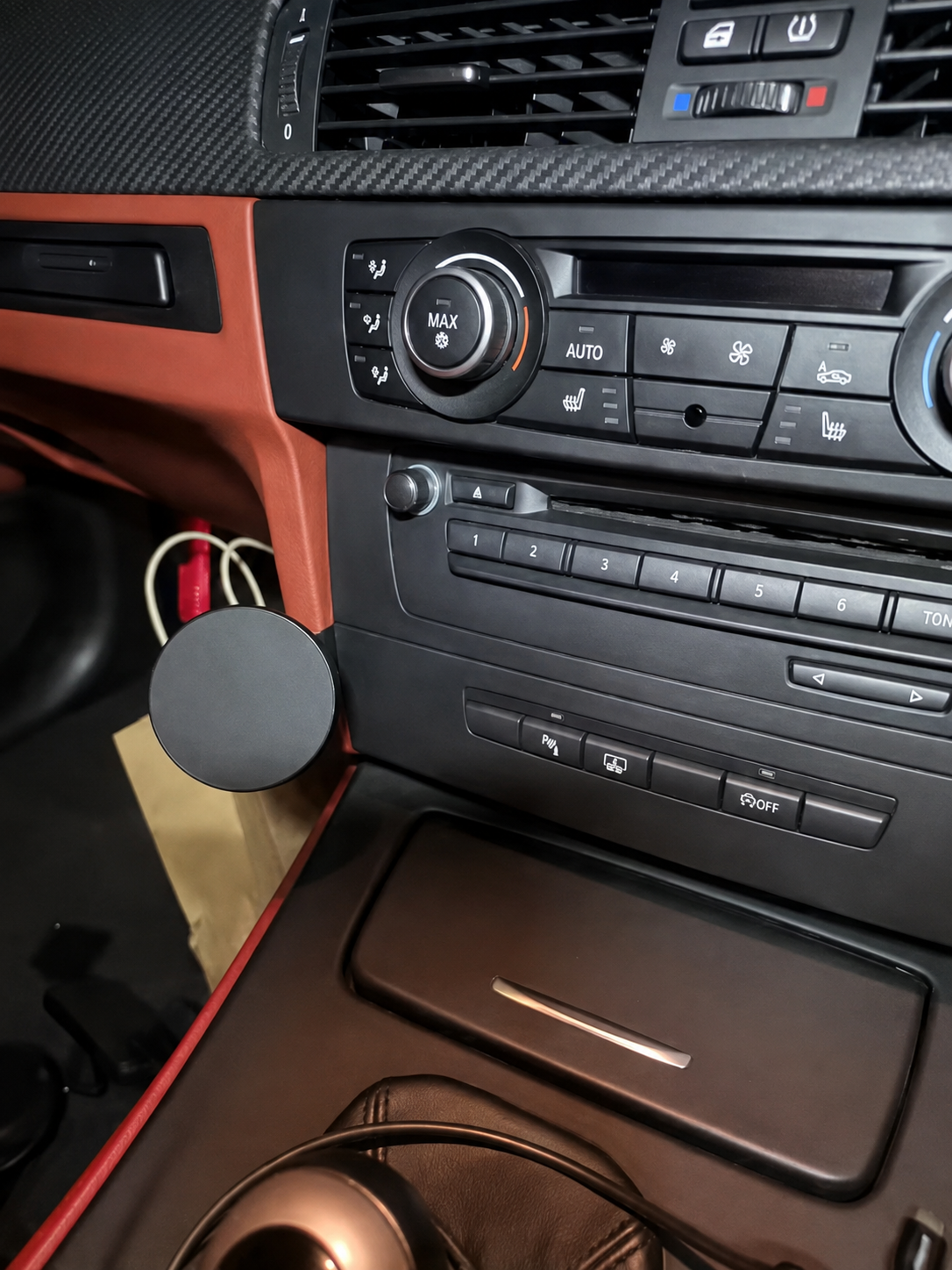 Soporte para teléfono BMW E9x M3 Magsafe OEM LCI fase 1